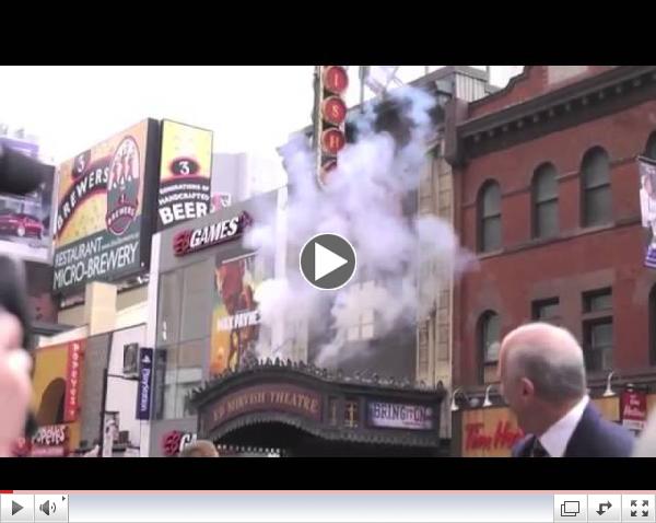 Close Proximity Fireworks - Ed Mirvish Theatre Launch