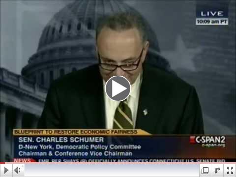 Sen. Chuck Schumer (D-NY) on the State of the Union: 