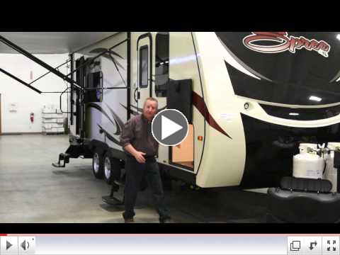 2016 K-Z RV Spree 262RKS Exterior Features 