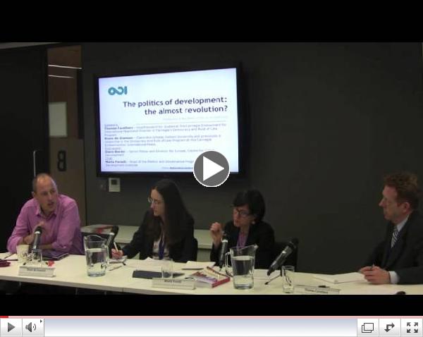 Owen Barder - The politics of development: the almost revolution?/ ODI