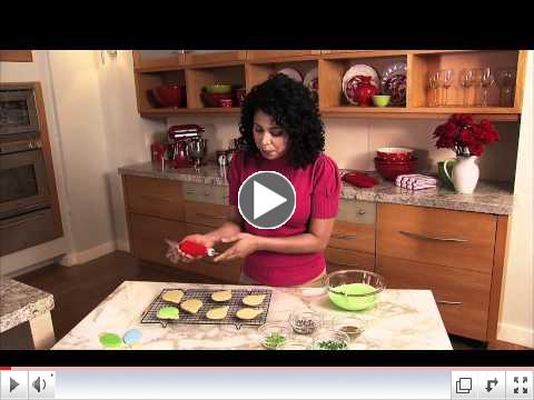 Christmas Cookies - HOW TO GLAZE THEM!