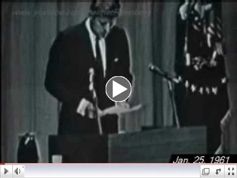 President John F. Kennedy's 1st News Conference, January 25, 1961