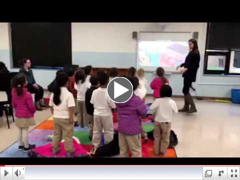 Mrs. Reilly's Friendly Frogs sing 