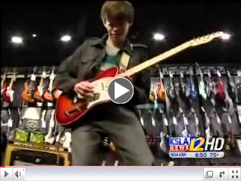 Entertainment Reporter Jabari Thomas Interviews Brotherhood of Guitar member Matthew Davidson