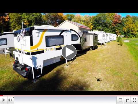 Truck Camper Warehouse in Chesterfield NH - Aerial Tour