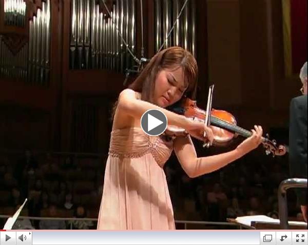 A sample of Ms. Kamio performing the Violin Concerto by Tchaikovsky.