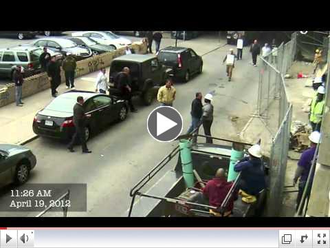 Fred Cosenza Slaps Security Guard