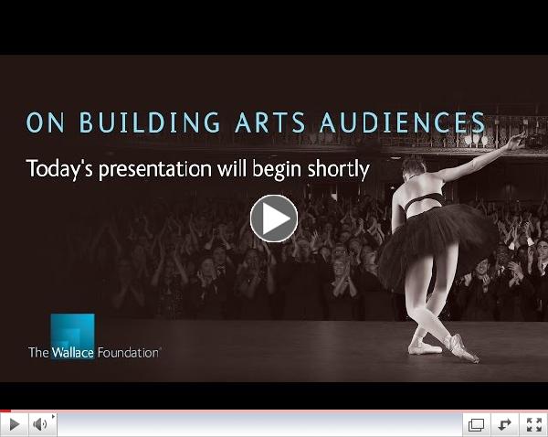 On Building Arts Audiences