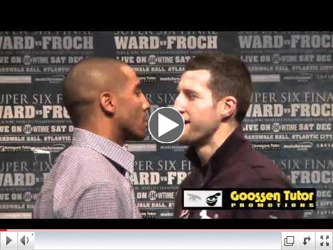 Andre Ward (WBA Champion) vs Carl Froch (WBC Champion)