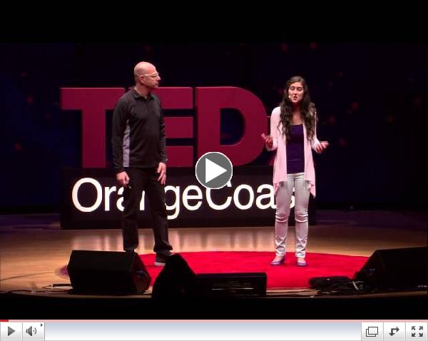 Autism - journey of hope: Eyal and Leya Aronoff at TEDxOrangeCoast
