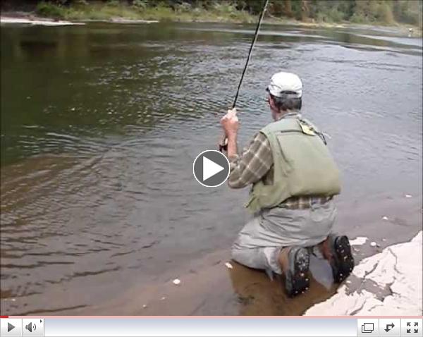 Jamie Catches Trout by Playing With a Nymph