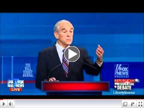 Ron Paul Smacks Down Fox Moderators on Military/Defense Spending! January 16, 2012