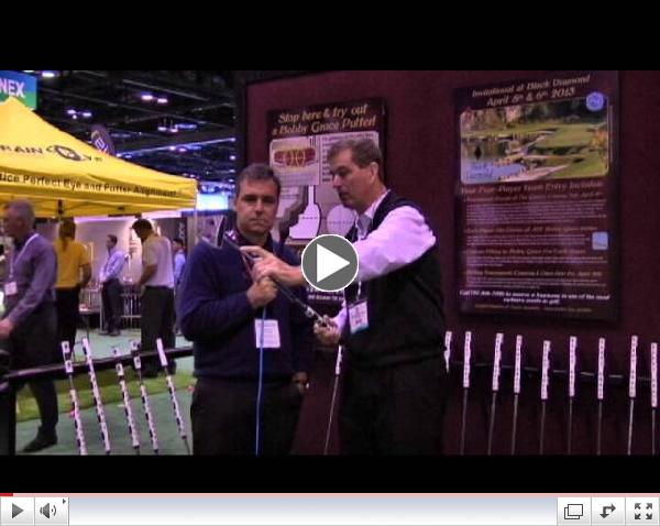 2013 PGA Show Bobby Grace Putters Arm Anchor Putter