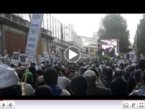 Freedom of speech doesn't mean freedom to insult; Protesting against Google n Youtube.
