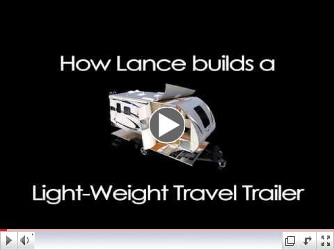 How Lance Camper Builds a Light Weight Travel Trailer 