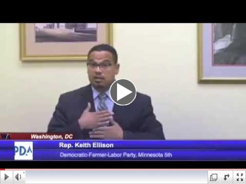 Rep. Keith Ellison at PDA's Progressive Roundtable - July 25th, 2013