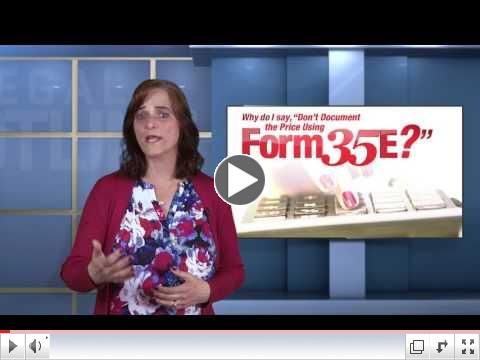 Don't use Form 33E