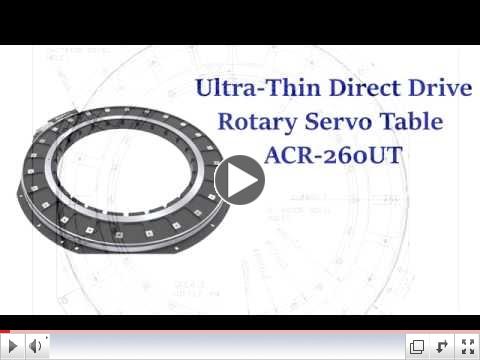 Direct Drive Rotary Servo Table ACR-260UT