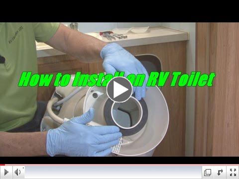 RV Education 101: How To Install an RV Toilet 