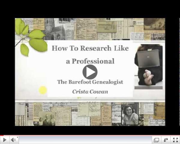 Approach Your Family History Research Like A Pro