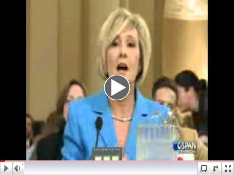 Emotional Testimony of Becky Gerritson over IRS Scutiny before Congress Committee