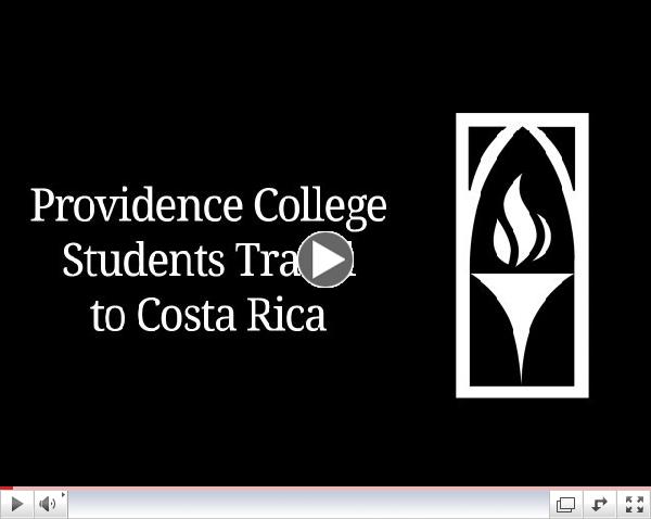 Providence College Students Travel to Costa Rica