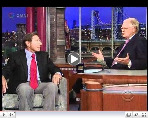 Joe Namath Talks Topps Football Cards on David Letterman (Aug 30 2011)