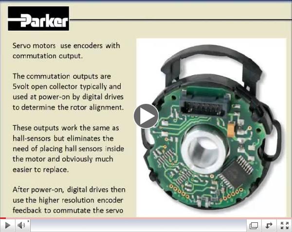 Parker Motion Control Basics: How does an Encoder work? What is Commutation?
