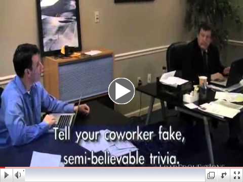 Things To Do In The Office When You're Bored.wmv
