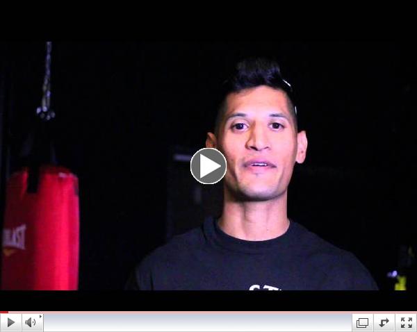 Gustavo Lopez Talks About Making His Pro Debut At The Chumash Casino June 15, 201