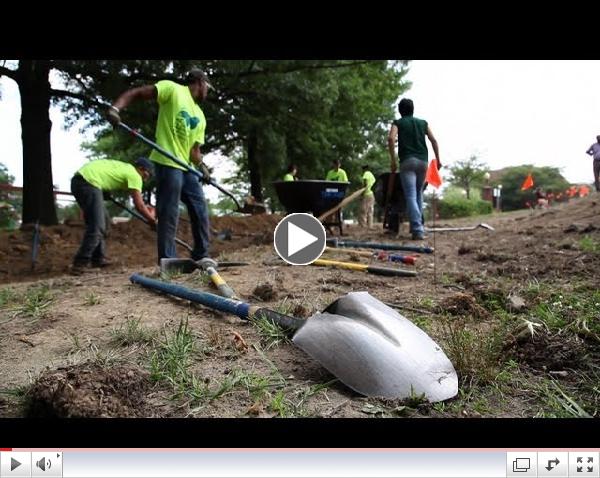 From the Field: Building rain gardens with youth in Howard County, Md.