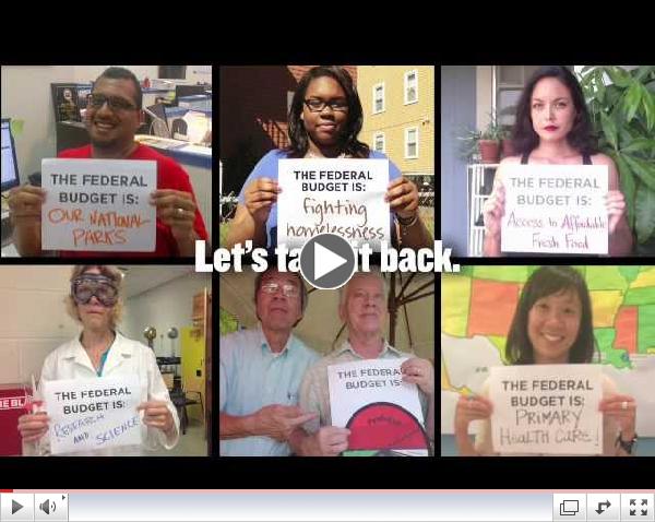 Be the Change: Take Back the Federal Budget