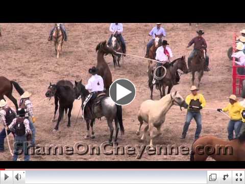 2012 Cheyenne Cruel Wild Horse Race