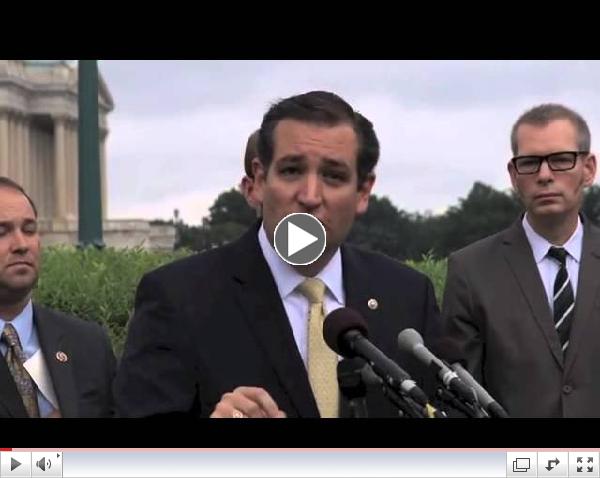 Sen. Ted Cruz: Defunding Obamacare is a Fight We Can Win