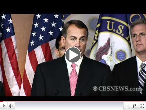 Boehner: Debt deal meets GOP standards