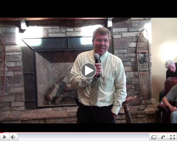 Pappa Goose visits Osprey Lodge