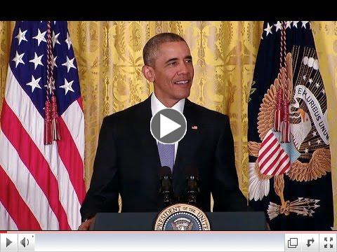 video image of president obama