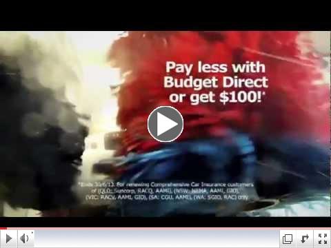 Budget Direct Car Insurance - No Bulldust