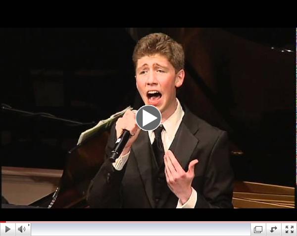 Nick Ziobro sings