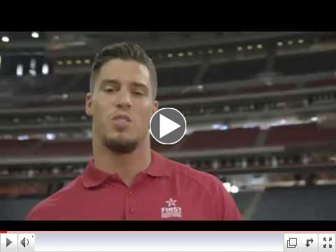 First Community Credit Union, featuring Brian Cushing. 2014
