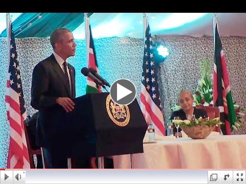 Full Speech at State Dinner: Full of Life!