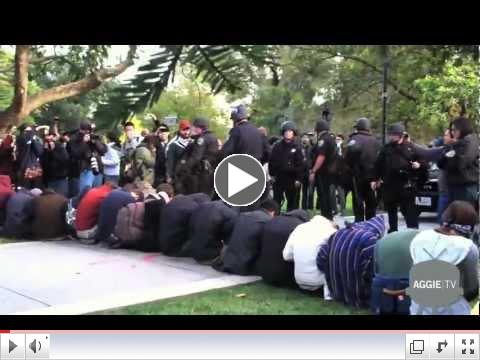 UC Davis Protestors Pepper Sprayed
