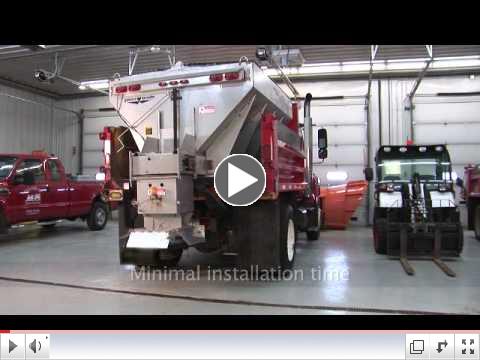Swenson Electric V-Box Salt Spreader