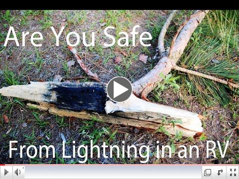 Mt. Comfort RV: Are You Safe from Lightning in an RV? 