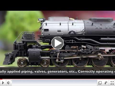 n scale big boy locomotive