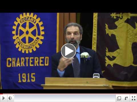 Rotary Club's Citizen of the Year Presentation; courtesy of WBTV