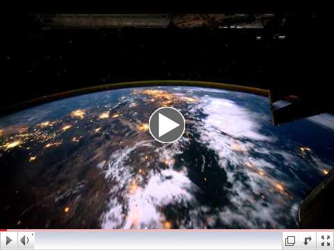 What does it feel like to fly over planet Earth?