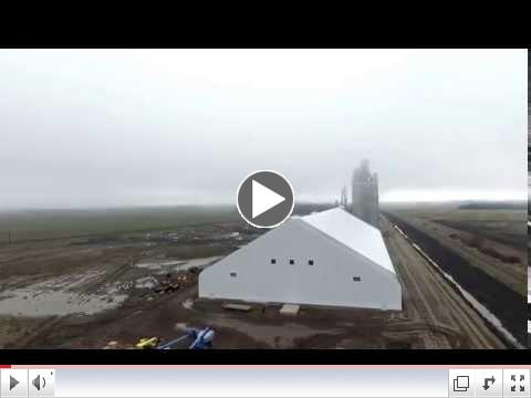 Gladstone 160' x 450' Genesis Building Series Drone Video