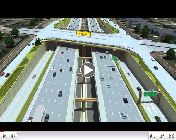 LBJ Express Project Animation VIDEO
