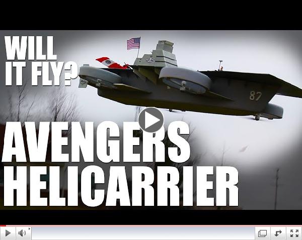 Flite Test | Will it Fly? - Avengers Helicarrier